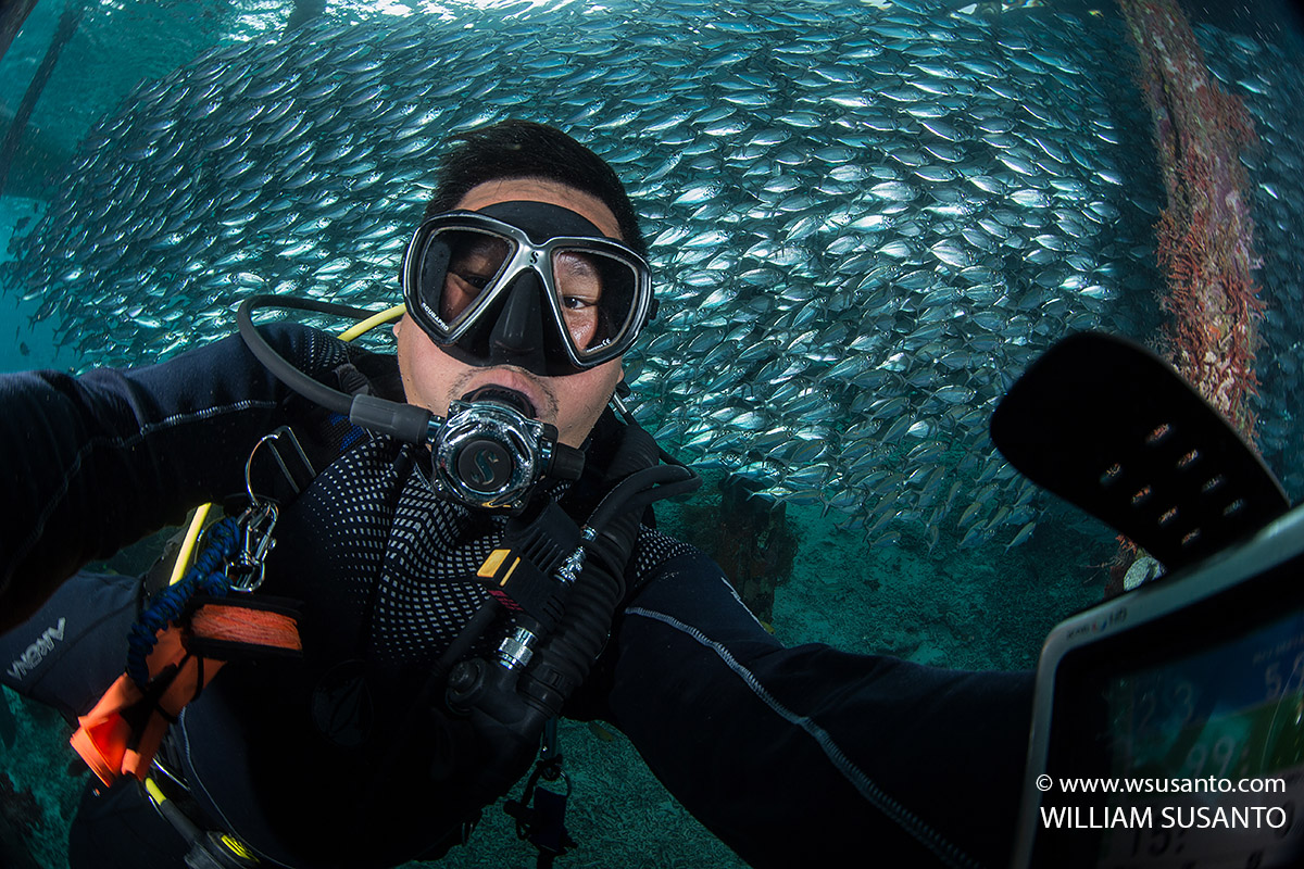 Selfie @ Arborek Jetty